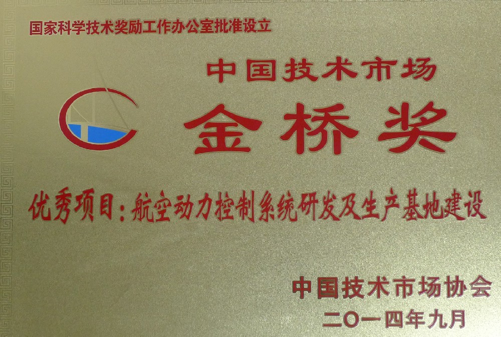 2014中國技術(shù)金橋獎（亞美）